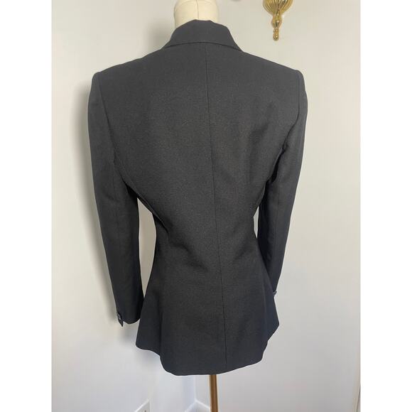 90's Y2K Black oversized Blazer SMALL - Picture 5 of 6